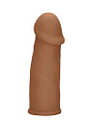 Насадка на пенис Futurotic Penis Extender, 14 см (коричневый)