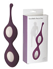 Вагинальные шарики StRubber Minds Of Love TrainBalls Beeze Duo, 16.5  см (фиолетовый)