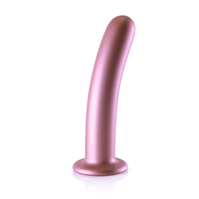 Ouch! Smooth G-Spot Dildo 7'' - Dildo, Różowy, 17.7 cm