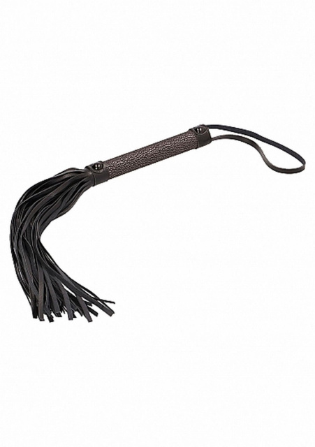 Флоггер Ouch! Elegant Flogger, 39 см (серый)