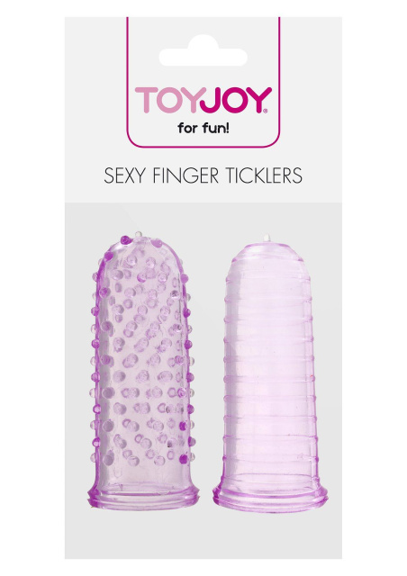 Насадка для фінгерінгу ToyJoy Sexy Finger Ticklers (фіолетовий)