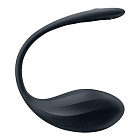 Виброяйцо Satisfyer Ribbed Petal (черный)