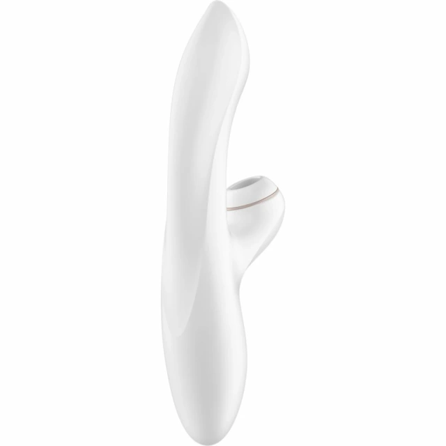 Вібратор з вакуумним стимулятором клітора Satisfyer Pro G-Spot (білий)