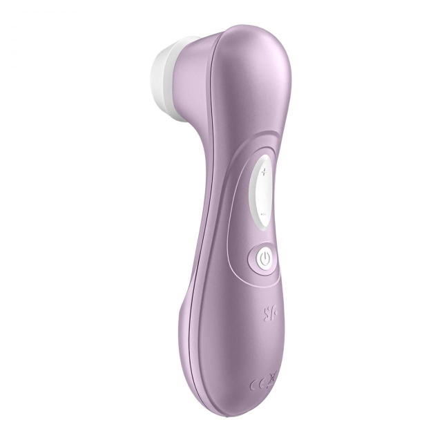 Вакуумний кліторальний стимулятор з вібрацією Satisfyer Pro 2 (фіолетовий)
