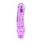 Вибратор Crystal Jelly Limerence, 21.5 см (фиолетовый)