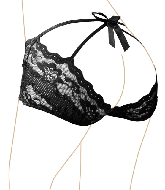 Трусики Cottelli Collection Panties, M (черный)