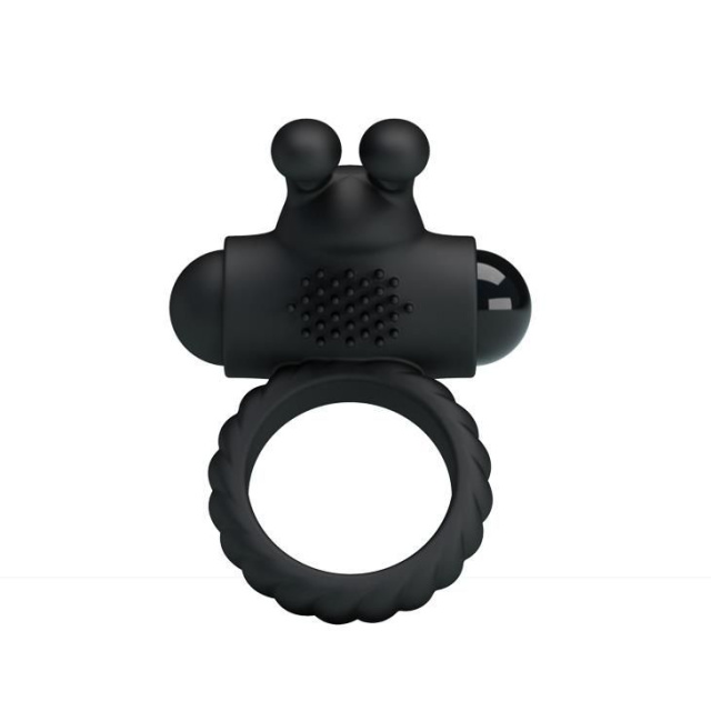 Ерекційне кільце Pretty Love Eudora Penis Ring, 2,4 см (чорний)