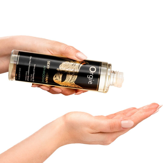 Orgie Sexy Therapy Aphrodisiac - Olejek do masażu, 200 ml