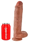 Фаллоимитатор King Cock Cock with Balls, 29,5 см (телесный)