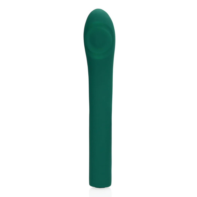 Вібратор Loveline Pulse Wave G-Spot, 22.4 см (зелений)