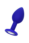 Анальна пробка ToDo Anal Plug Brilliant, 7 см (синій)