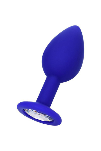 Toyfa Anal Plug Brilliant - Korek analny, Niebieski, 7 cm