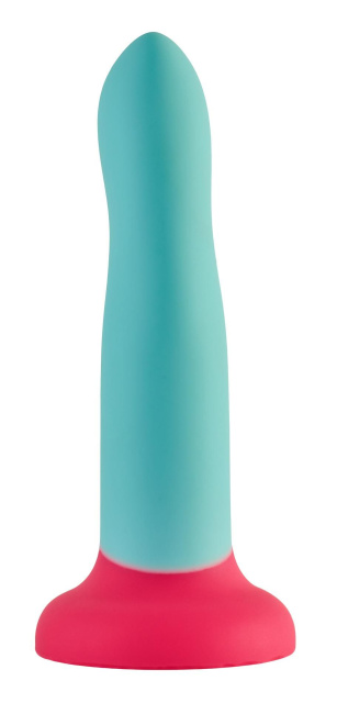 Dream Toys 2-Toned Love Stick - Dildo, Turkus, 14 cm, S