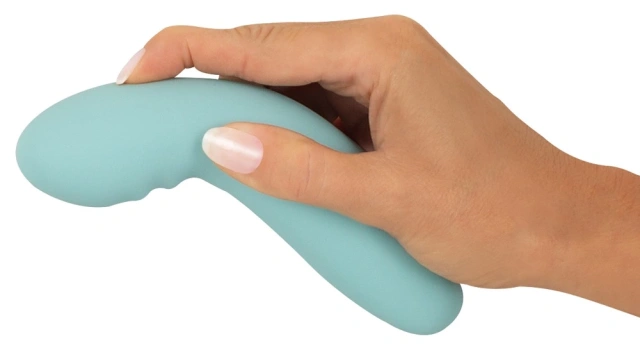 Cuties Mini G-Spot - Wibrator, Turkus, 15.5 cm