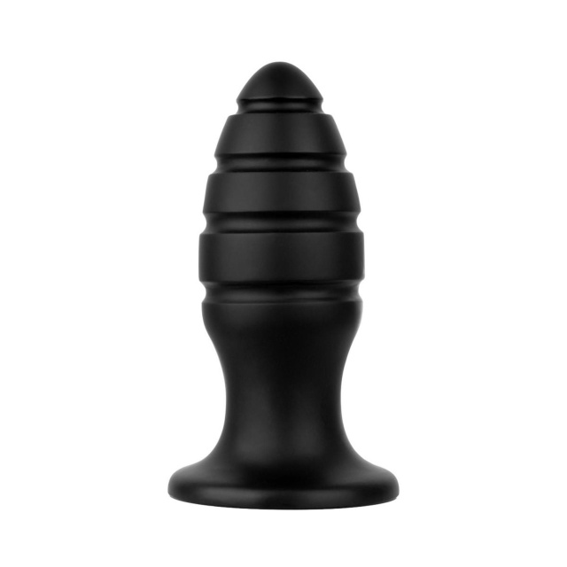Buttr Aftershock - Korek analny, Czarny, 23 cm