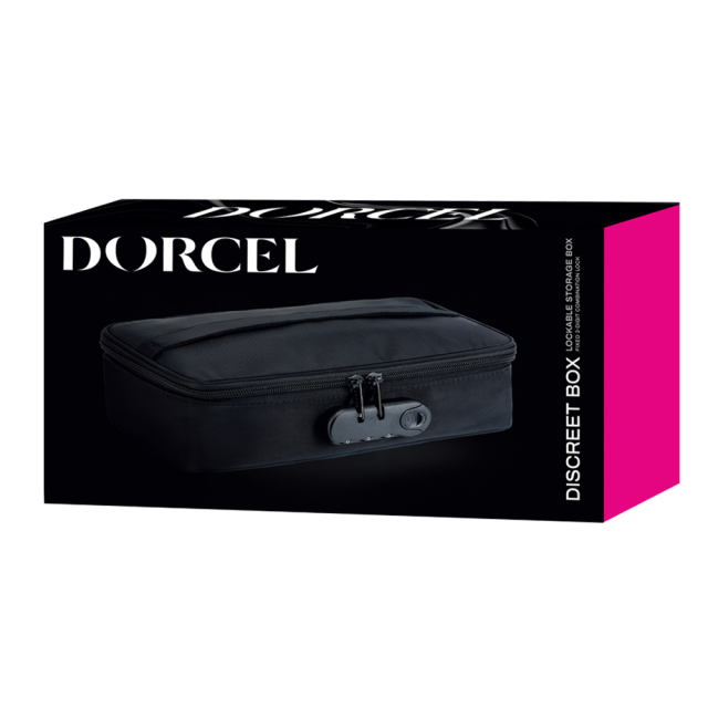 Dorcel Discreet Box - Torba na zabawki, Czarny, 27 cm