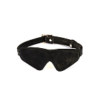 Liebe Seele Boudoir Amor Blindfold - Maska, Czarny, One size