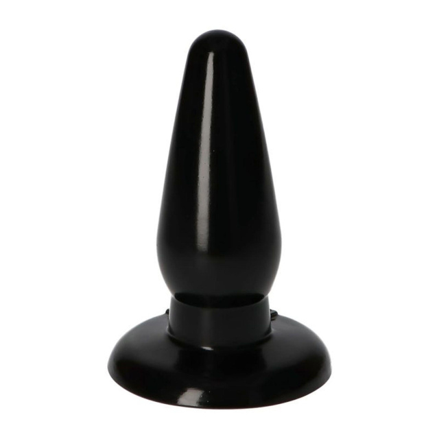 Toyz4lovers Anal Italian Cock 4.5'' - Korek analny, Czarny, 12 cm
