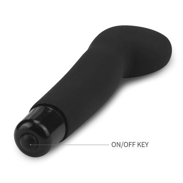 Wibrator punktu G LoveToy iWhizz, 12,5 cm (czarny)