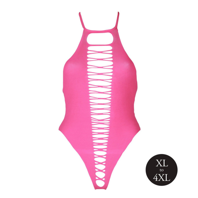 Боді Ouch! High-Cut Body, XL/XXXXL (рожевий)