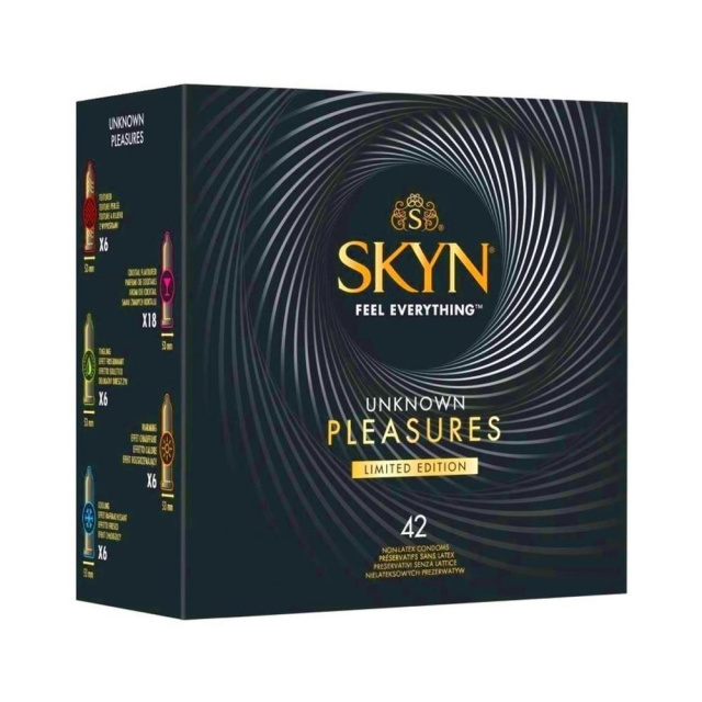 Презервативи SKYN Unknown Pleasures, 42 шт