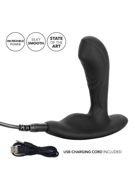 Стимулятор простати CalExotic Eclipse Roller Ball Probe, 10,3 см (чорний)