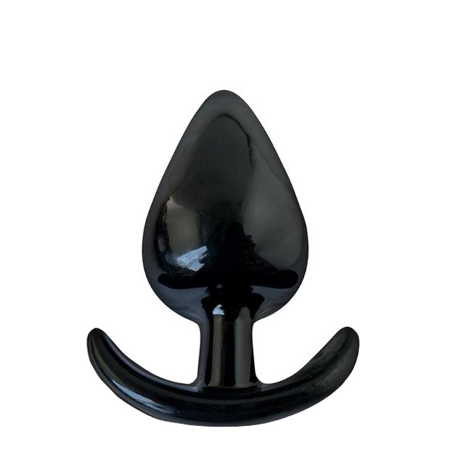 AFTERDARK Alphona S - Korek analny, Czarny, 6 cm, S