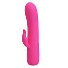 Вибратор-кролик Pretty Love Tim Pink, 15 см (розовый)