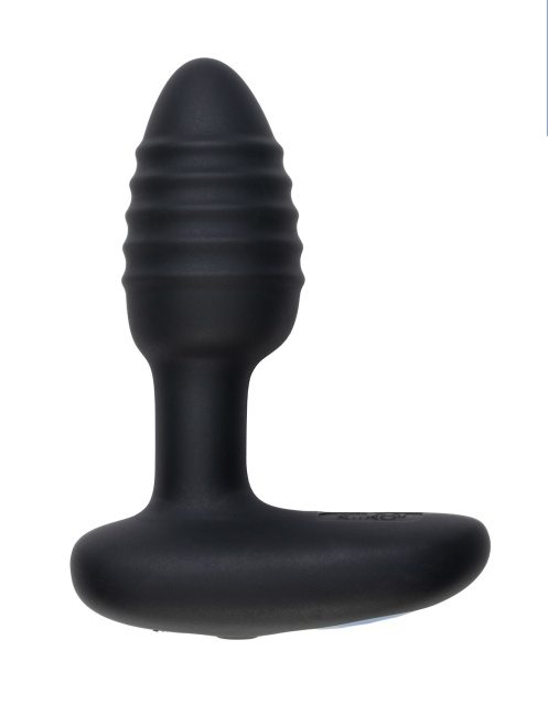 Анальна пробка Kiiroo OhMiBod Lumen, 10,1 см (чорний)