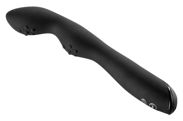 Rebel Rebel Men's Gear - Wibrator, Czarny, 23.5 cm