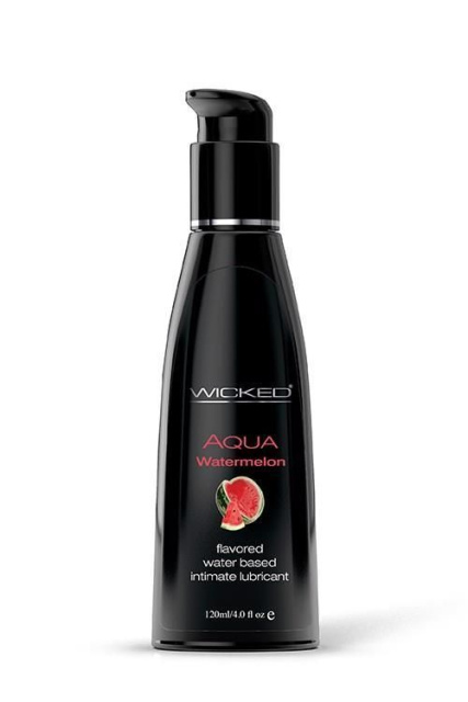 Wicked Sensual Care Aqua Watermelon - Lubrykant na bazie wody, 120 ml
