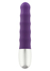 Вибратор Seven Creations Discretion Ribbed, 11 см (фиолетовый)