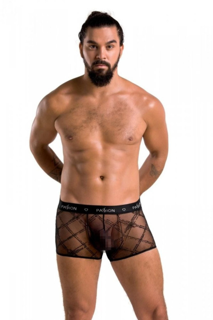 Сексуальні чоловічі труси Passion Free Your Senses Short James 032, S/M (чорний)