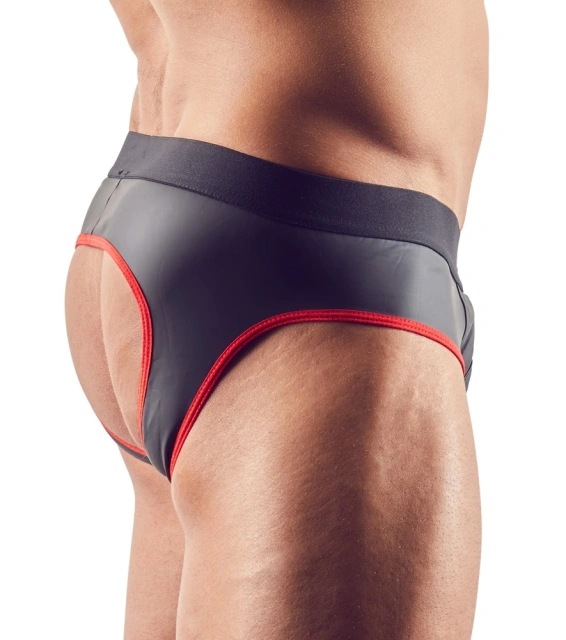 Мужские трусы Svenjoyment Underwear Jock, L (черный с красным)