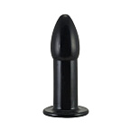 Анальна пробка Toyz4lovers Timeless Anal Trainer, 8.5 см (чорний)