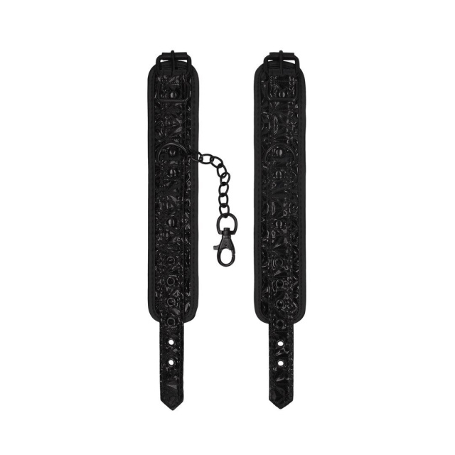 Наручники Ouch! Luxury Hand Cuffs (черный)