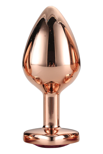Dream Toys Gleaming Love Gold Plug - Korek analny, Złoto, 8.3 cm, M
