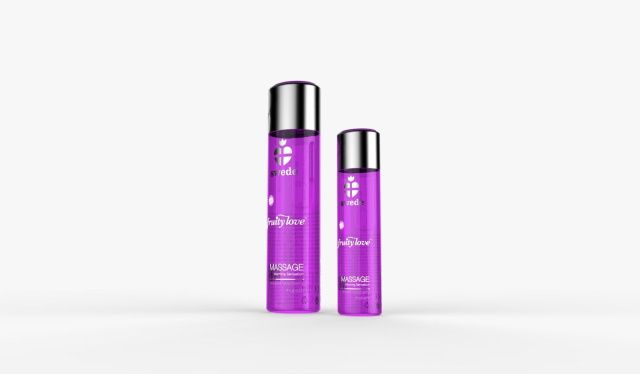 Массажное масло Swede Fruity Love Massage Sweet Raspberry Rhubarb, 60 мл