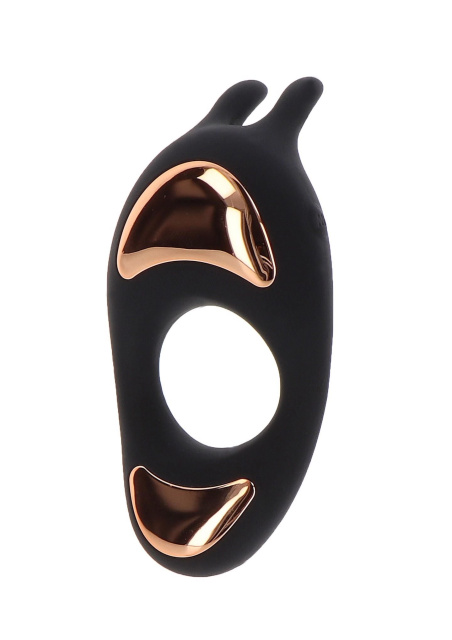TOYJOY Ivy Lotus C-Ring - Pierścień erekcyjny, Czarny, 10 cm