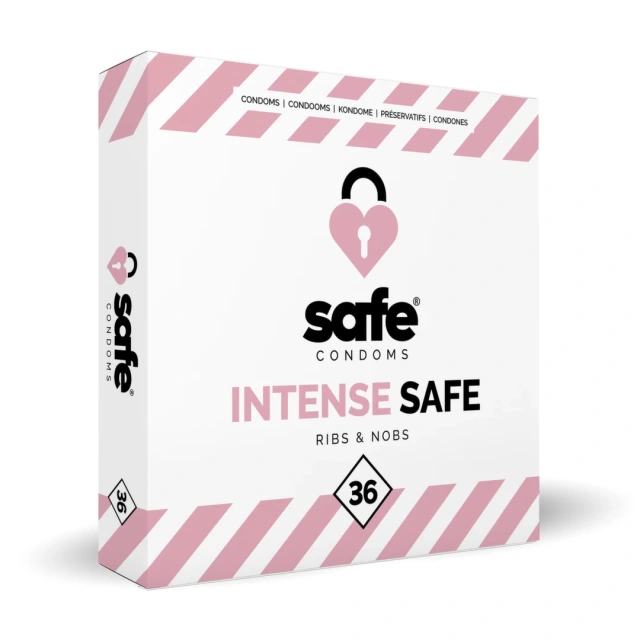 Презервативы Intense Safe Ribs & Nobs, 36 шт