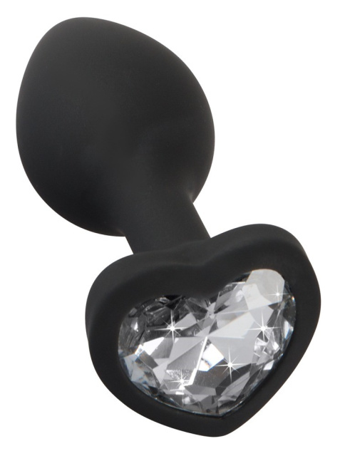 You2Toys Silicone Butt Plug - Korek analny, Czarny, 7.3 cm