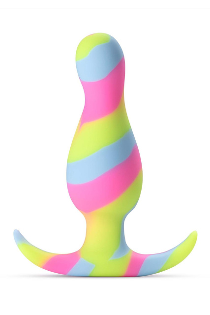 Blush Avant Kaleido - Korek analny, Multi, 8.9 cm