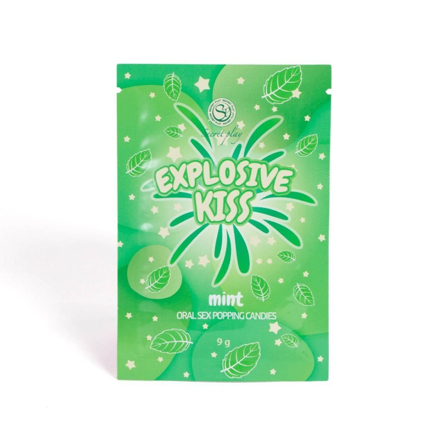 Secret Play Popping Candies - Miętowe cukierki musujące, Zielony, Mięta