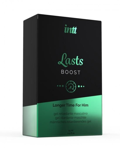 Гель для продовження статевого акту Intt Lasts, 15 мл