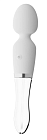 Двухсторонний стеклянный вибратор Orion Glass Vibrator 1, 21,5 см (белый)