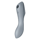 Вакуумный стимулятор клитора с вибрацией Satisfyer Curvy Trinity 3 (серый)