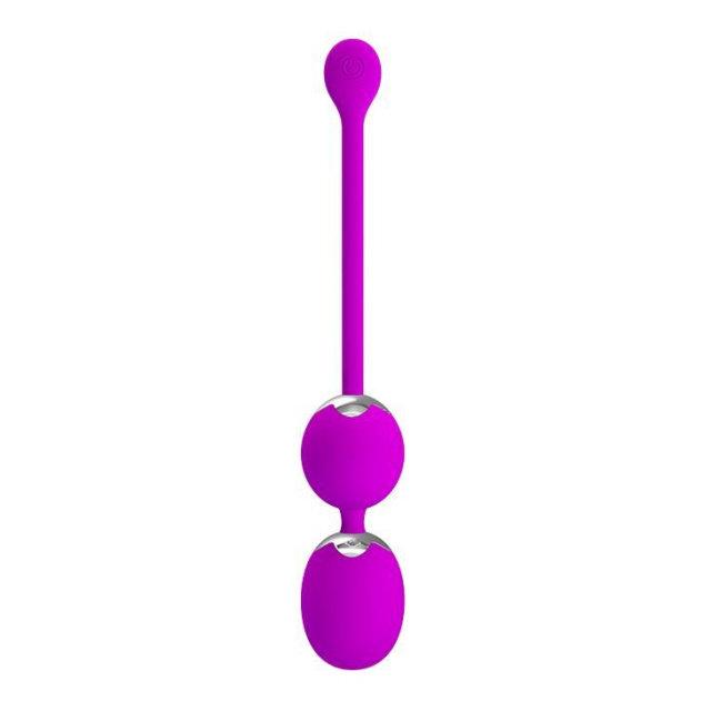Вагінальні кульки Pretty Love Werner Kegel Ball, 20.5 см (фіолетовий)
