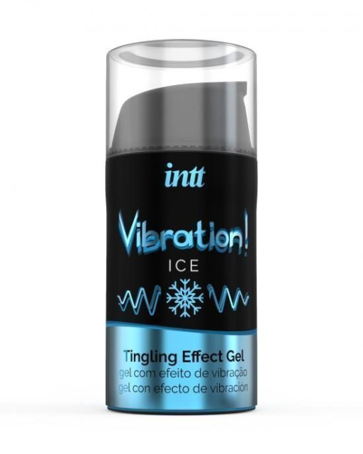 Рідкий вібратор Intt Vibration Ice м'ята, 15 мл