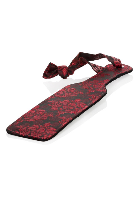 CalExotics Scandal Paddle With Tag - Plaskacz, Czarny, 37.4 cm