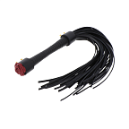 Taboom Wild Roses Whip - Pejcz, Czarny, 55 cm